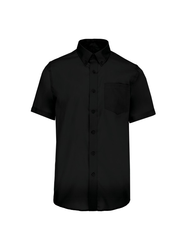 Camisa micro sarja manga curta supreme no precisa passar a ferro - K539C