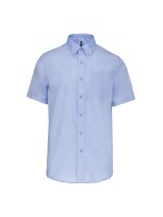 Camisa micro sarja manga curta supreme no precisa passar a ferro - K539C