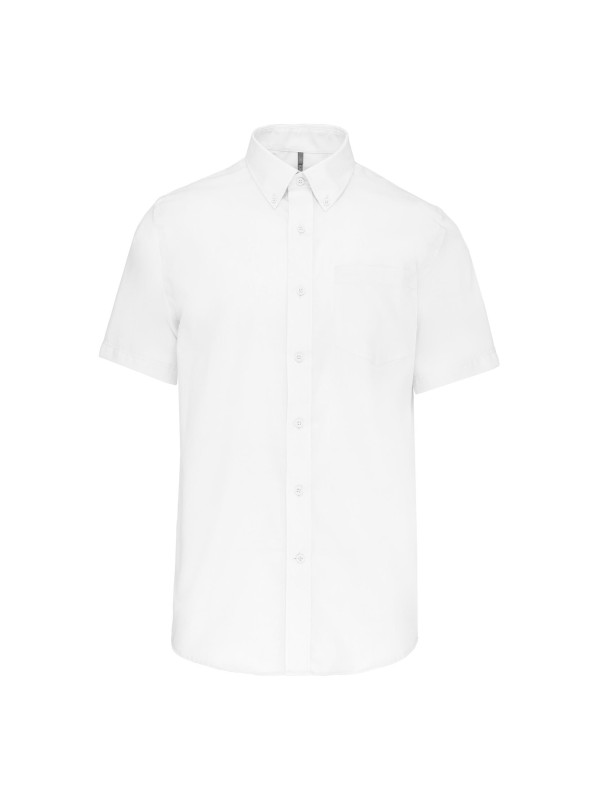 Camisa micro sarja manga curta supreme no precisa passar a ferro - K539