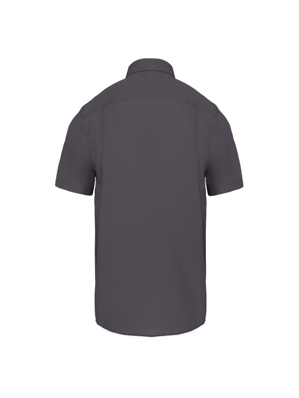 Camisa micro sarja manga curta supreme n�o precisa passar a ferro - K539C