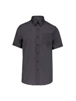 Camisa micro sarja manga curta supreme no precisa passar a ferro - K539C