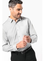 Camisa manga comprida em popeline de tratamento fcil - K541