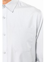 Camisa manga comprida em popeline de tratamento fcil - K541