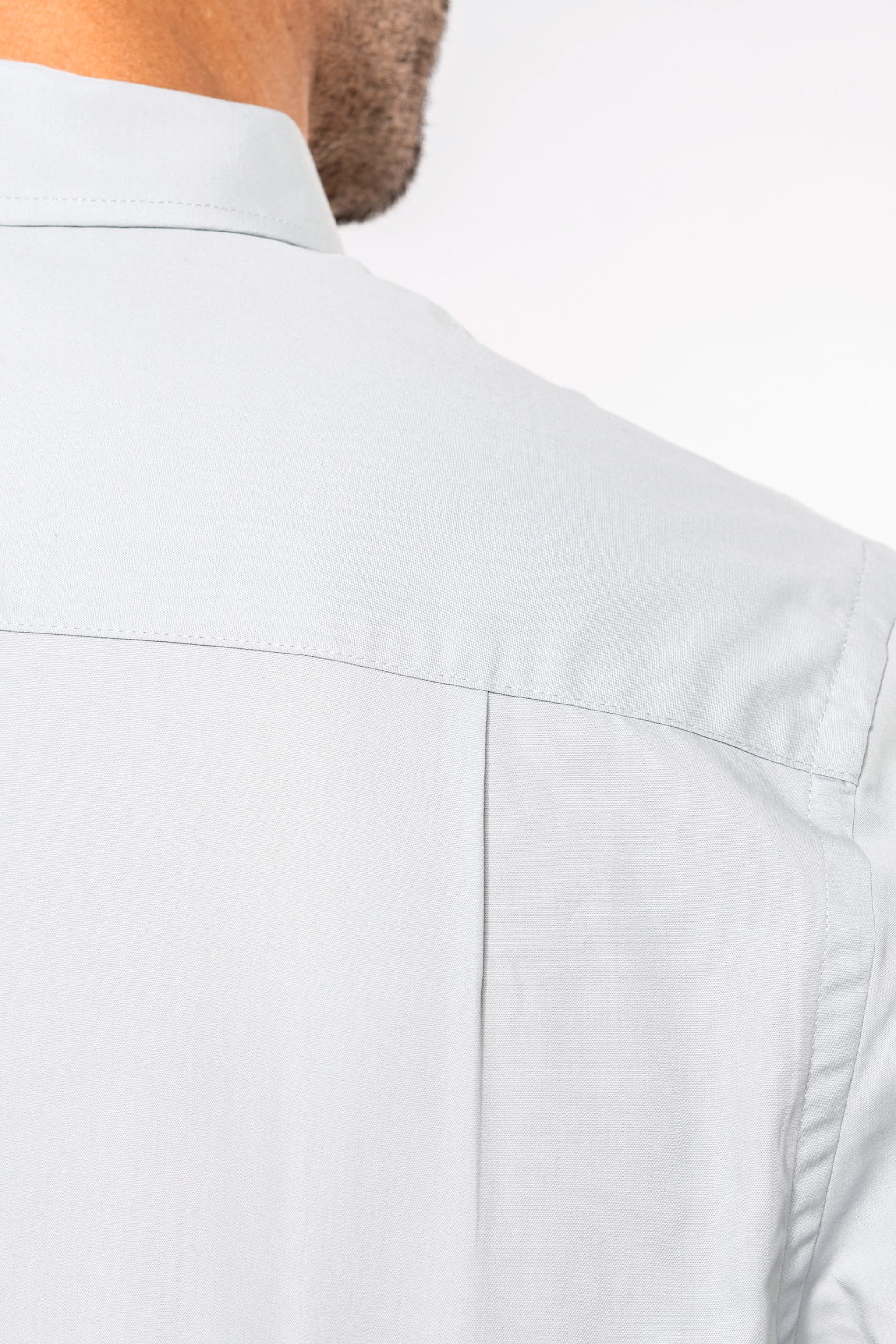 Camisa manga comprida em popeline de tratamento fácil - K541