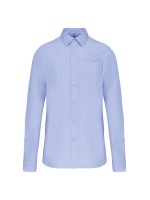 Camisa manga comprida em popeline de tratamento fcil - K541C