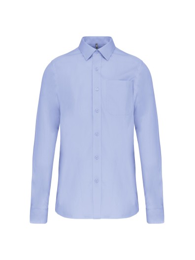 Camisa manga comprida em popeline de tratamento fcil - K541C