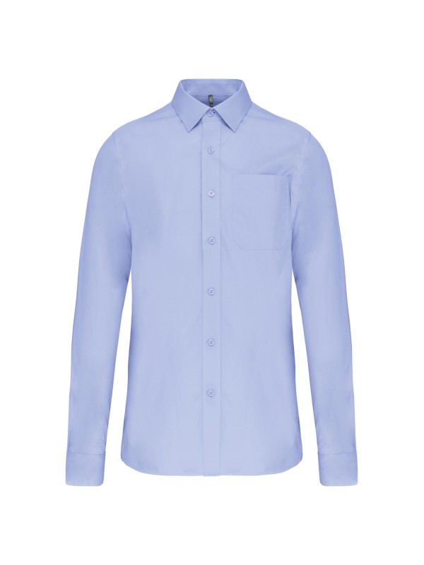 Camisa manga comprida em popeline de tratamento fcil - K541C