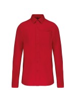 Camisa manga comprida em popeline de tratamento fcil - K541C