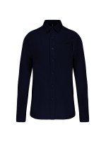 Camisa manga comprida em popeline de tratamento fcil - K541C