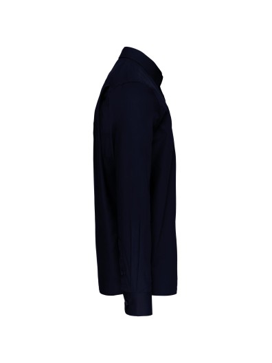 Camisa manga comprida em popeline de tratamento f�cil - K541C