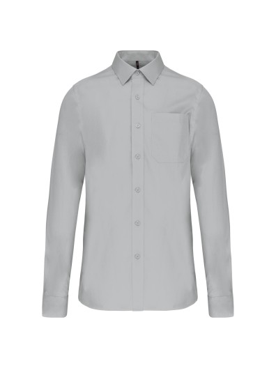 Camisa manga comprida em popeline de tratamento fcil - K541C