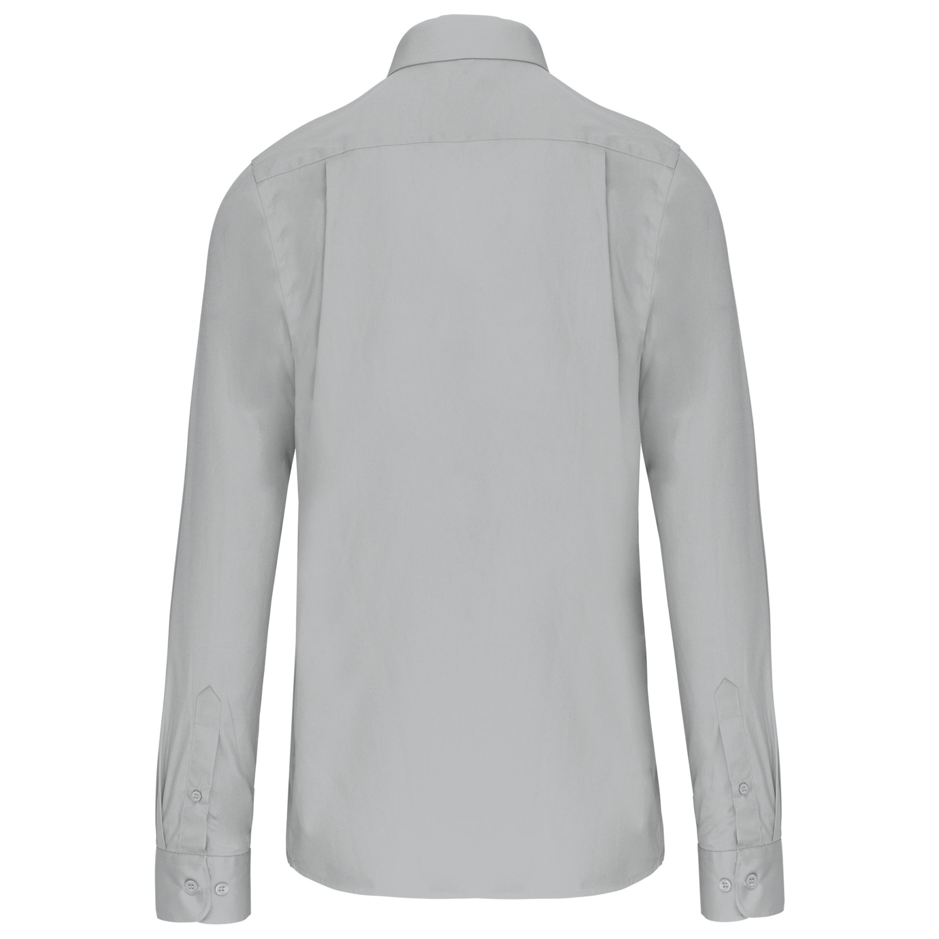 Camisa manga comprida em popeline de tratamento fácil - K541C
