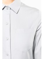 Camisa de manga comprida em popeline tratamento fcil - K542C