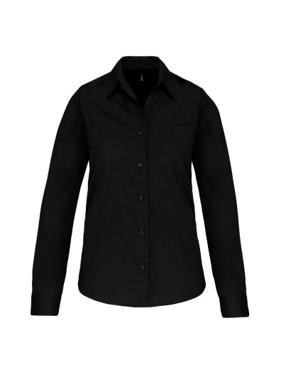 Camisa de manga comprida em popeline tratamento fcil - K542C