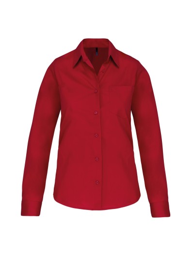 Camisa de manga comprida em popeline tratamento fcil - K542C