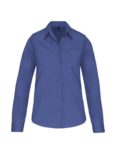 Camisa de manga comprida em popeline tratamento fcil - K542C