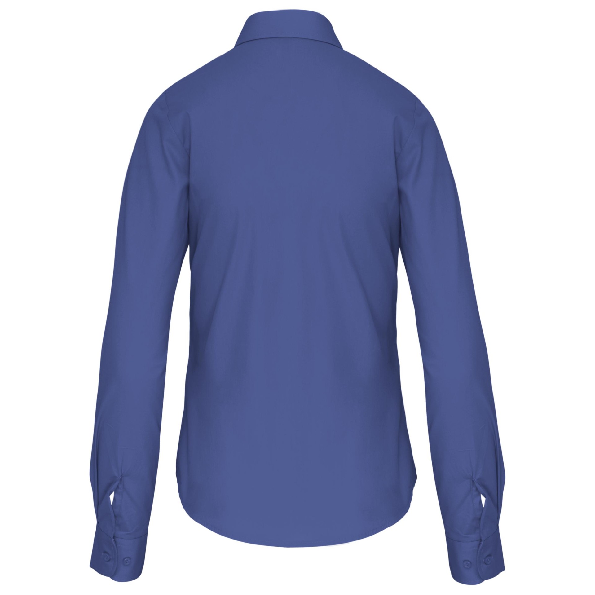 Camisa de manga comprida em popeline tratamento fácil - K542C