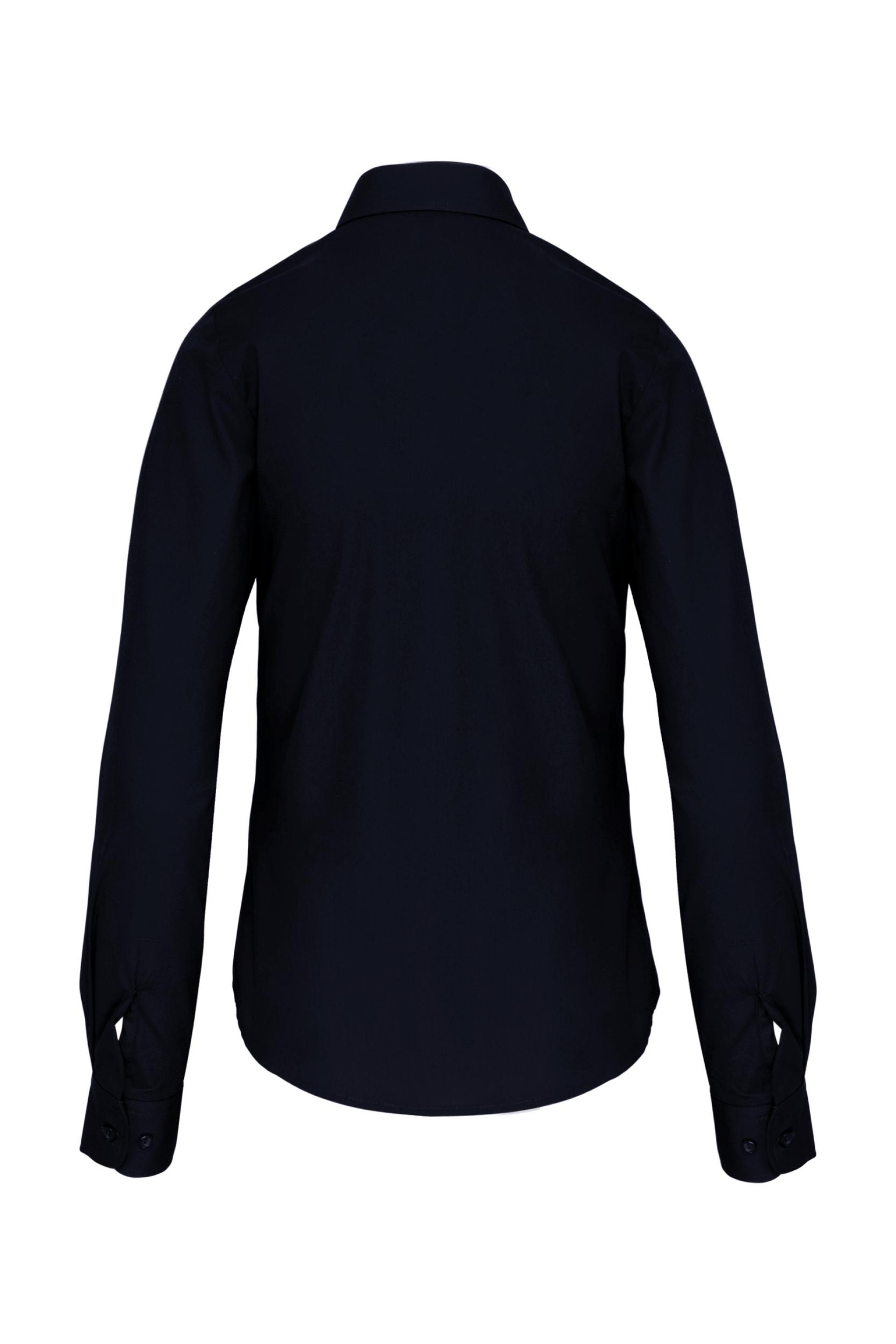 Camisa de manga comprida em popeline tratamento fácil - K542C