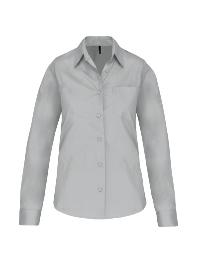Camisa de manga comprida em popeline tratamento fcil - K542C