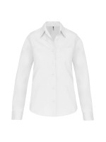 Camisa de manga comprida em popeline tratamento fcil - K542