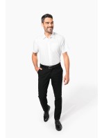 Camisa de manga curta em popeline tratamento fcil - K543C