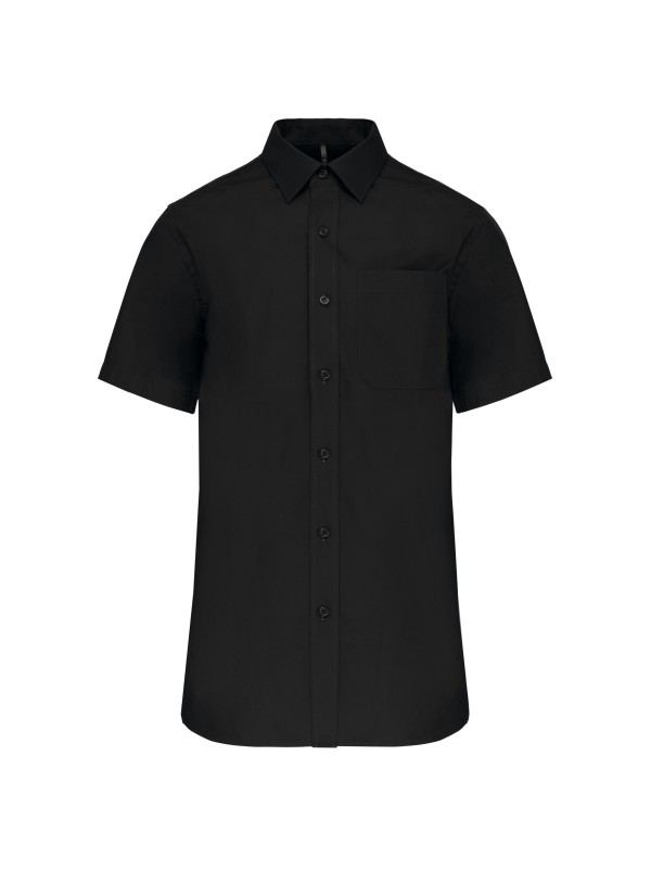 Camisa de manga curta em popeline tratamento fcil - K543C