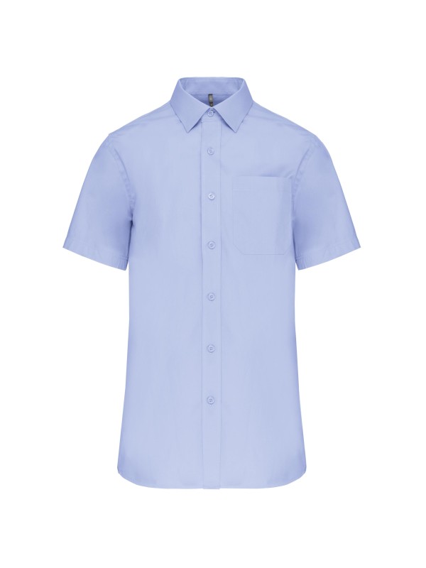 Camisa de manga curta em popeline tratamento fcil - K543C