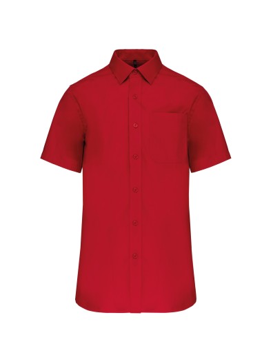 Camisa de manga curta em popeline tratamento fcil - K543C