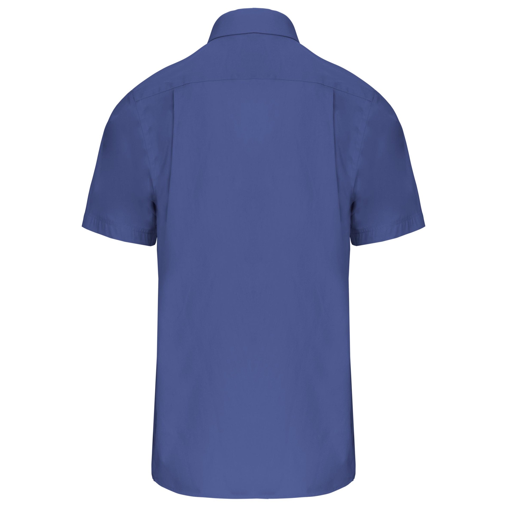 Camisa de manga curta em popeline tratamento fácil - K543C