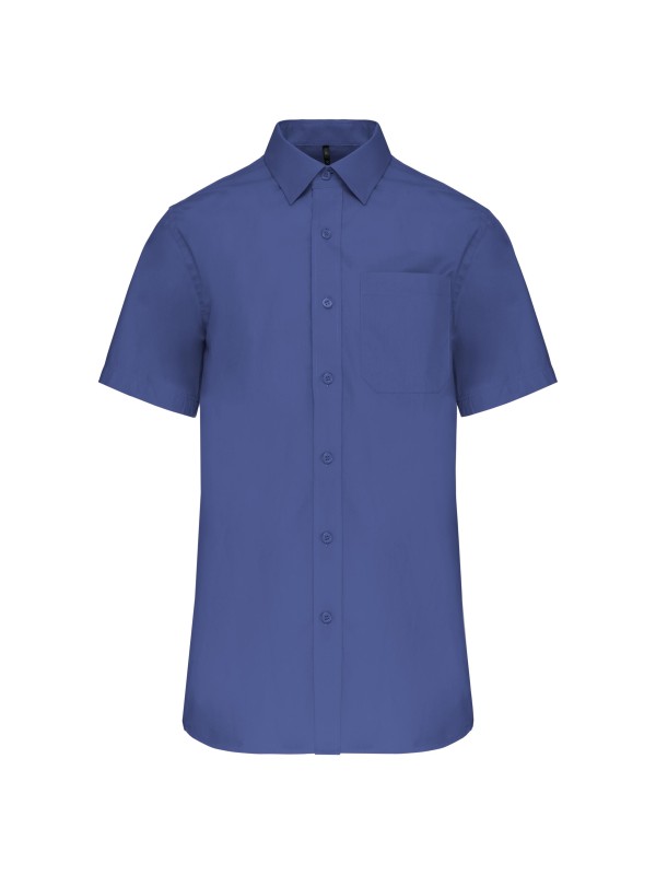 Camisa de manga curta em popeline tratamento fcil - K543C
