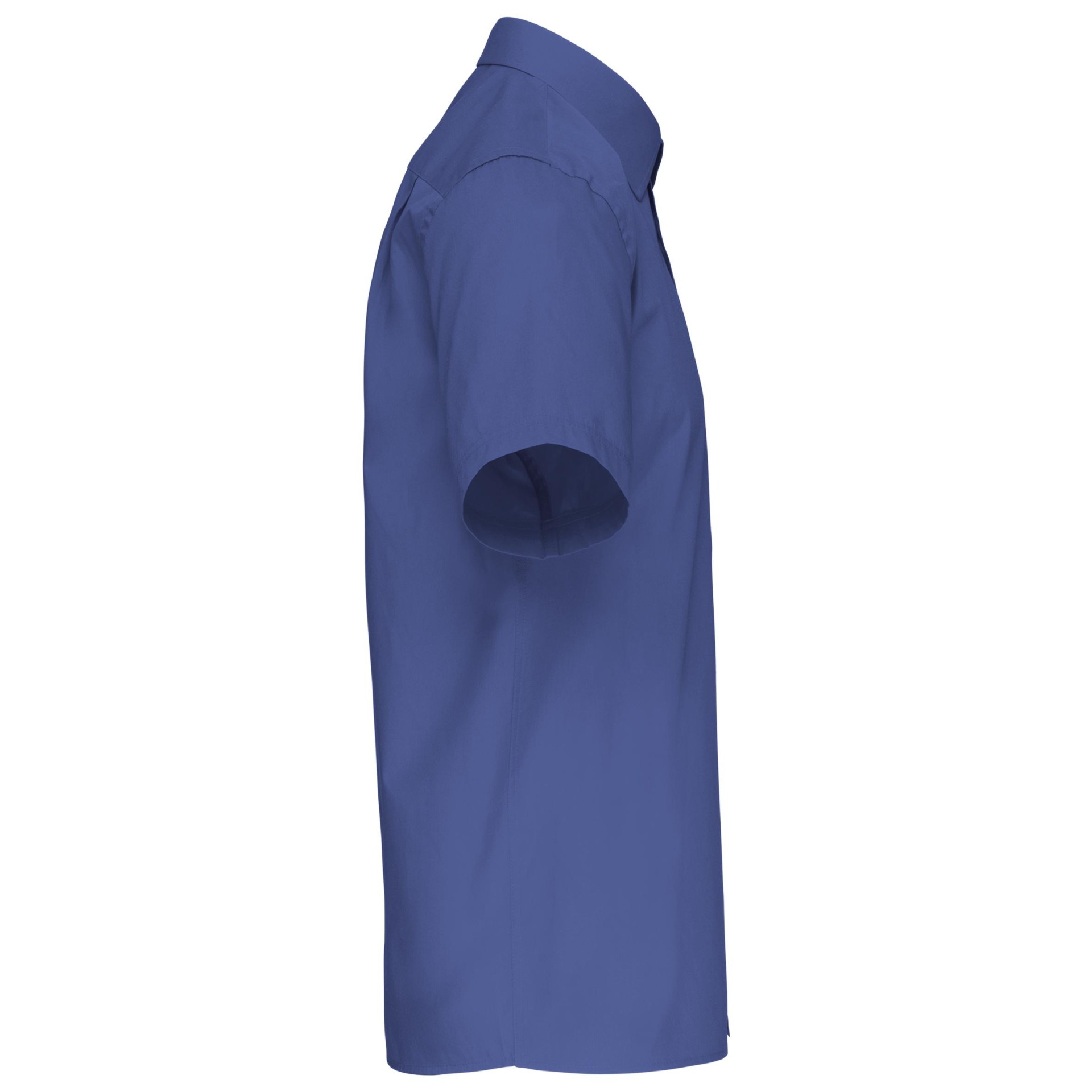 Camisa de manga curta em popeline tratamento fácil - K543C