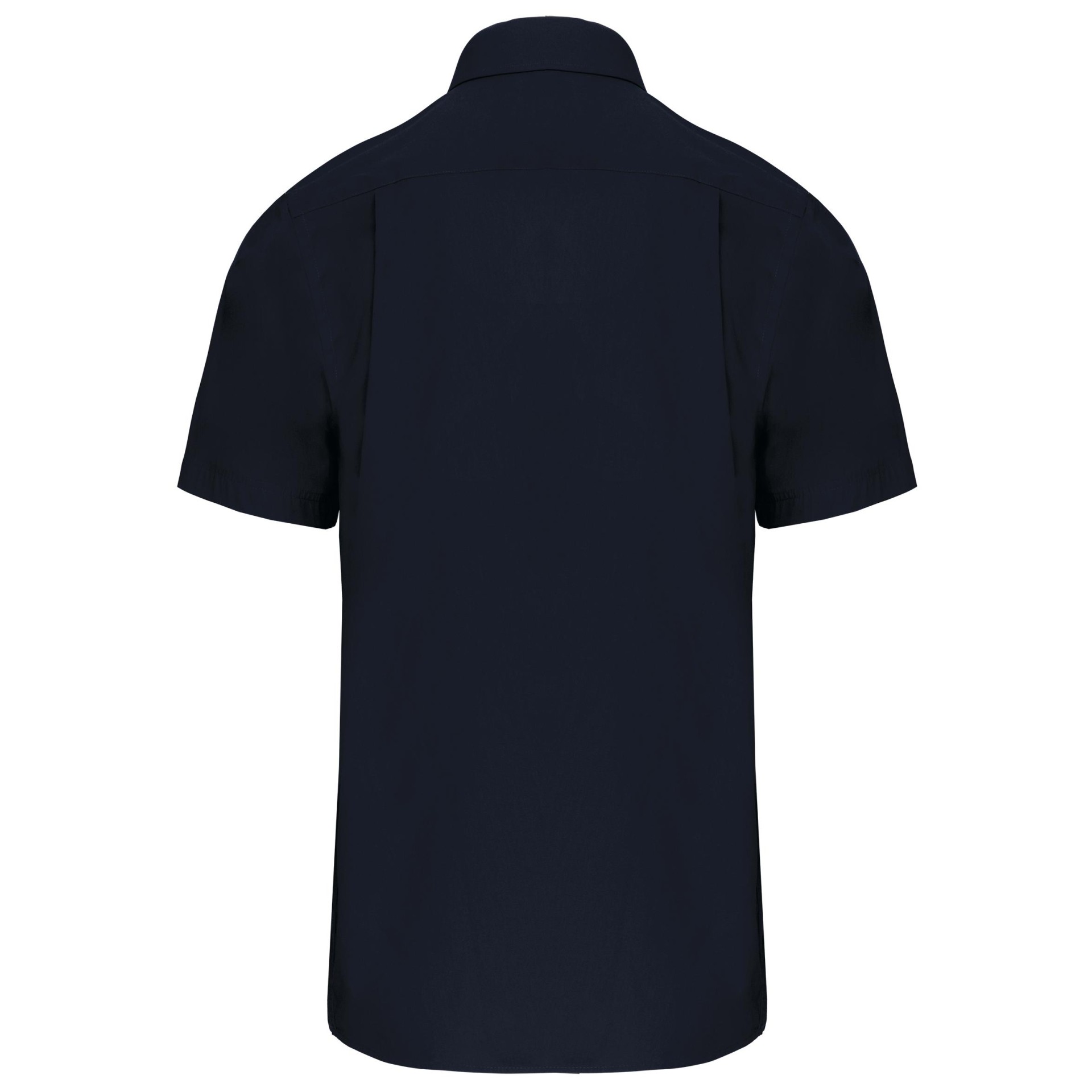 Camisa de manga curta em popeline tratamento fácil - K543C