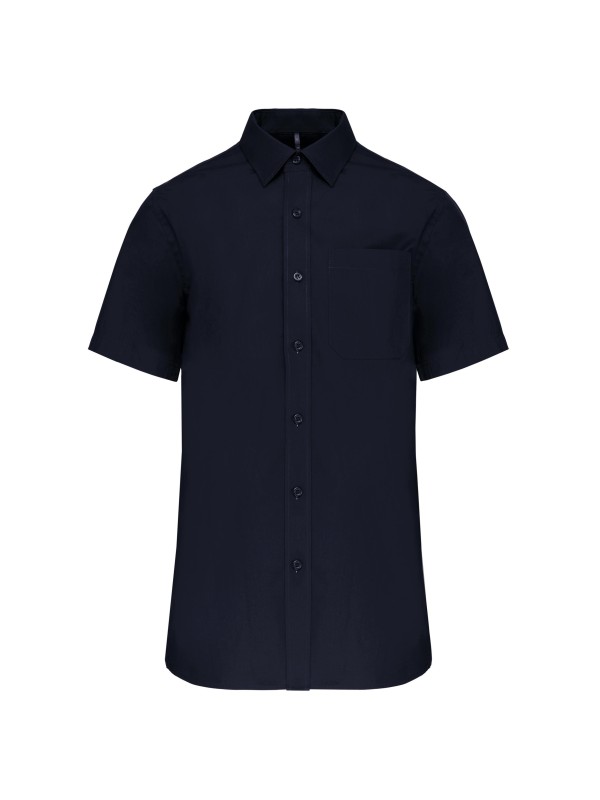 Camisa de manga curta em popeline tratamento fcil - K543C