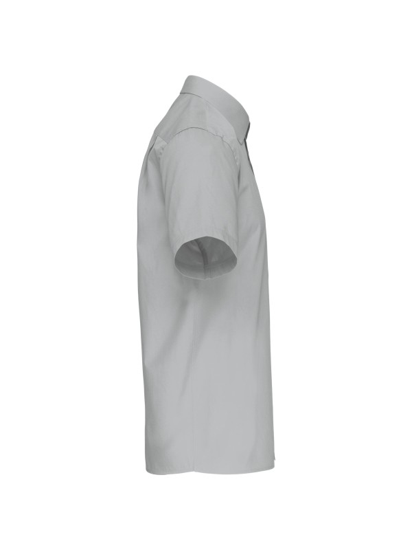 Camisa de manga curta em popeline tratamento fcil - K543C