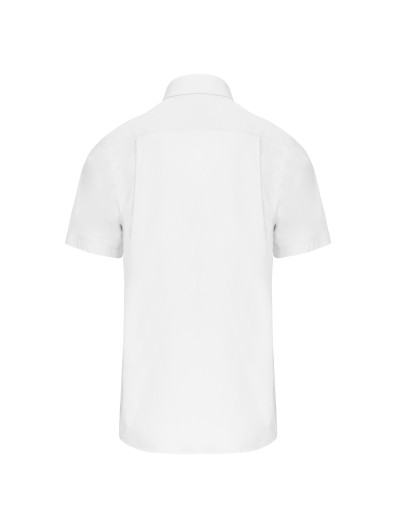 Camisa de manga curta em popeline tratamento fcil - K543