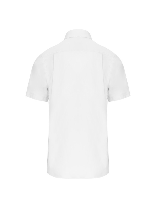 Camisa de manga curta em popeline tratamento fcil - K543