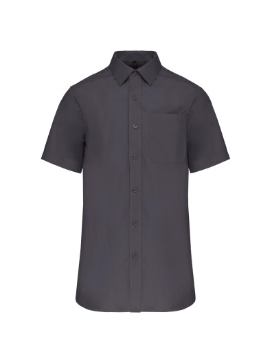 Camisa de manga curta em popeline tratamento fcil - K543C