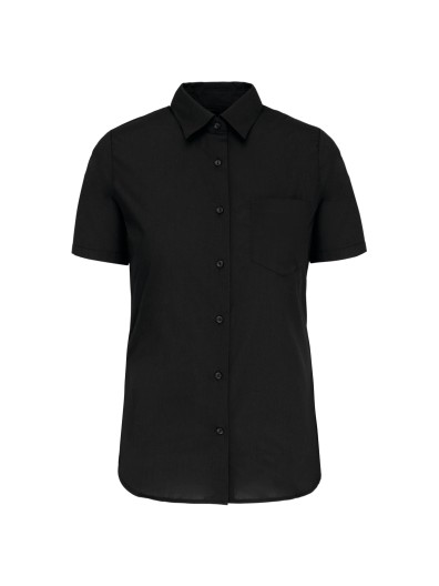 Camisa manga curta em popeline tratamento fcil - K544C