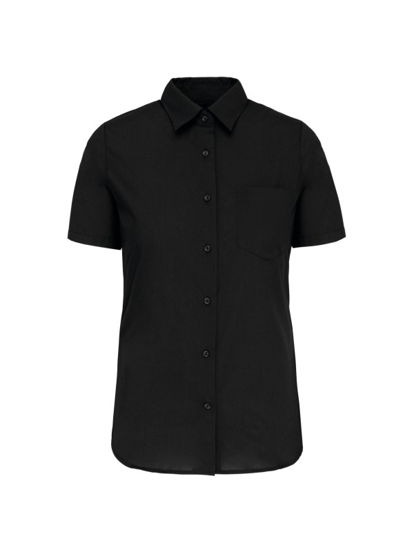 Camisa manga curta em popeline tratamento fcil - K544C