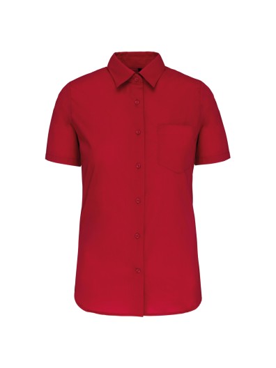 Camisa manga curta em popeline tratamento fcil - K544C