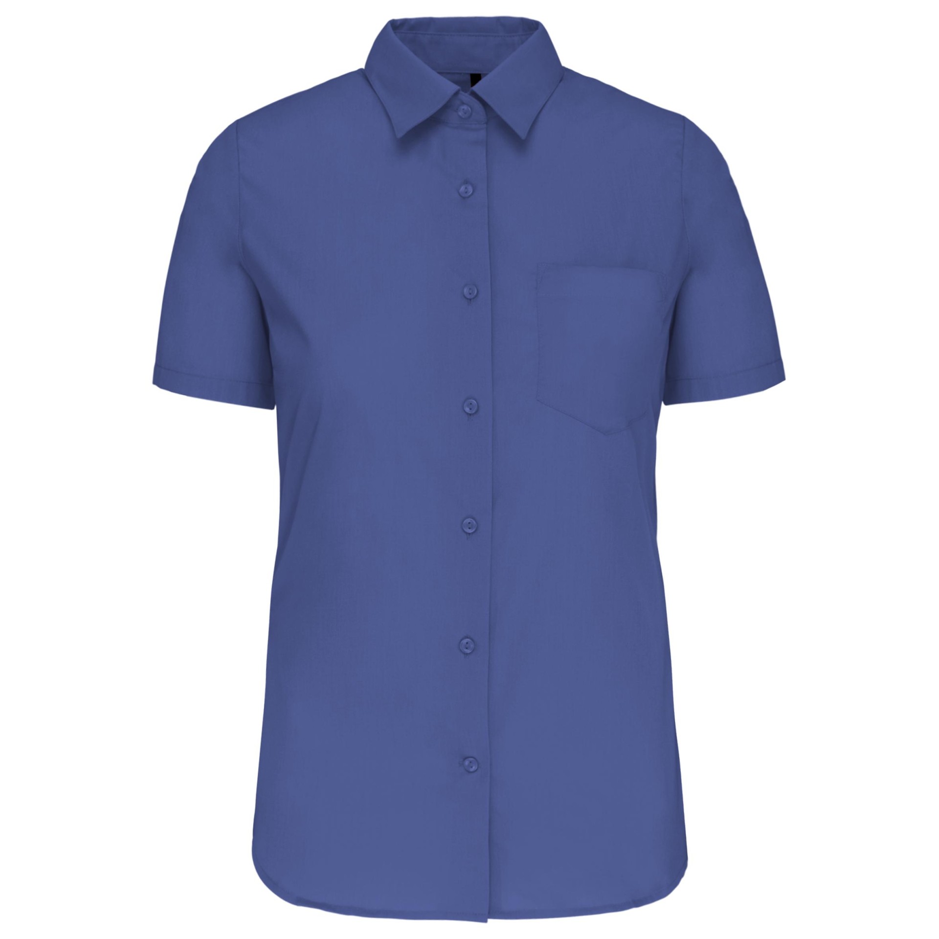 Camisa manga curta em popeline tratamento fácil - K544C