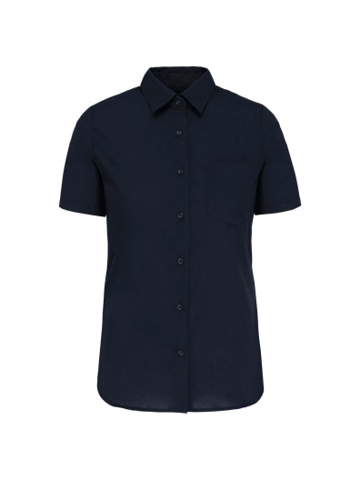 Camisa manga curta em popeline tratamento fcil - K544C