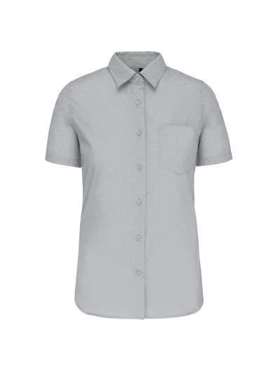 Camisa manga curta em popeline tratamento fcil - K544C