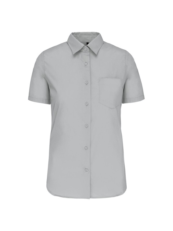 Camisa manga curta em popeline tratamento fcil - K544C