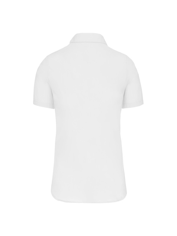 Camisa manga curta em popeline tratamento fcil - K544