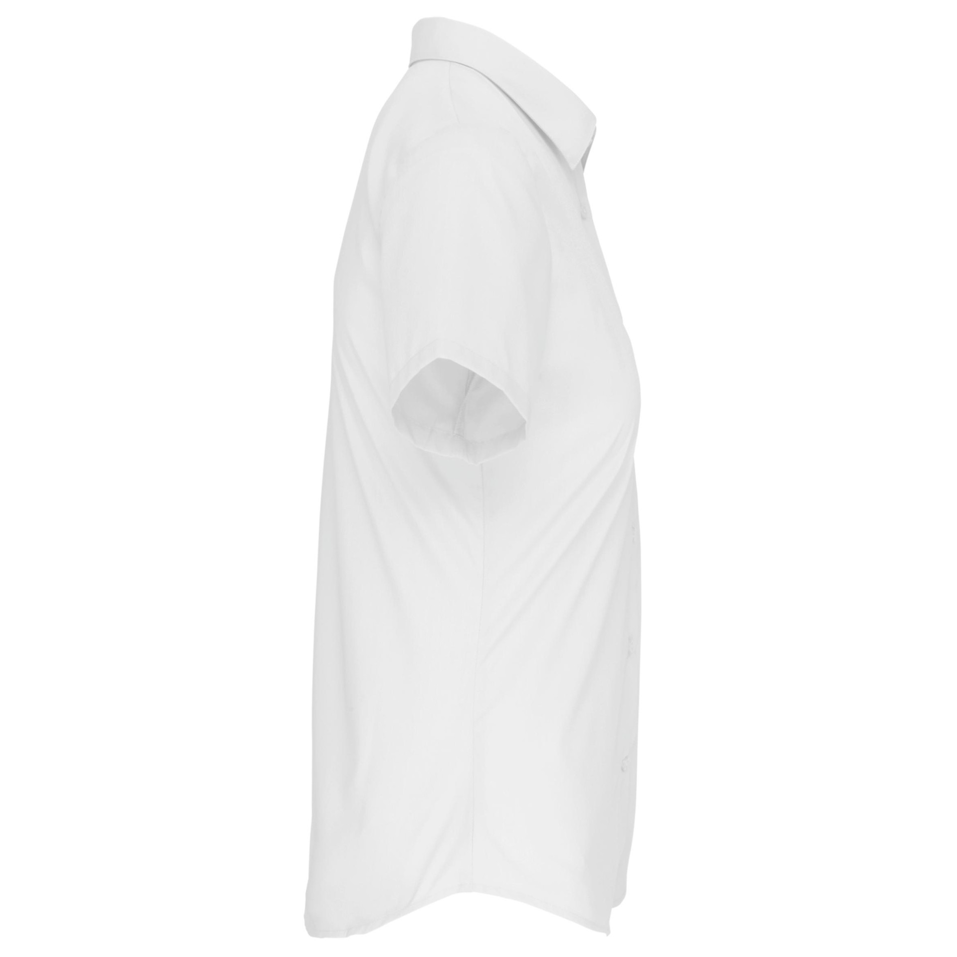 Camisa manga curta em popeline tratamento fácil - K544