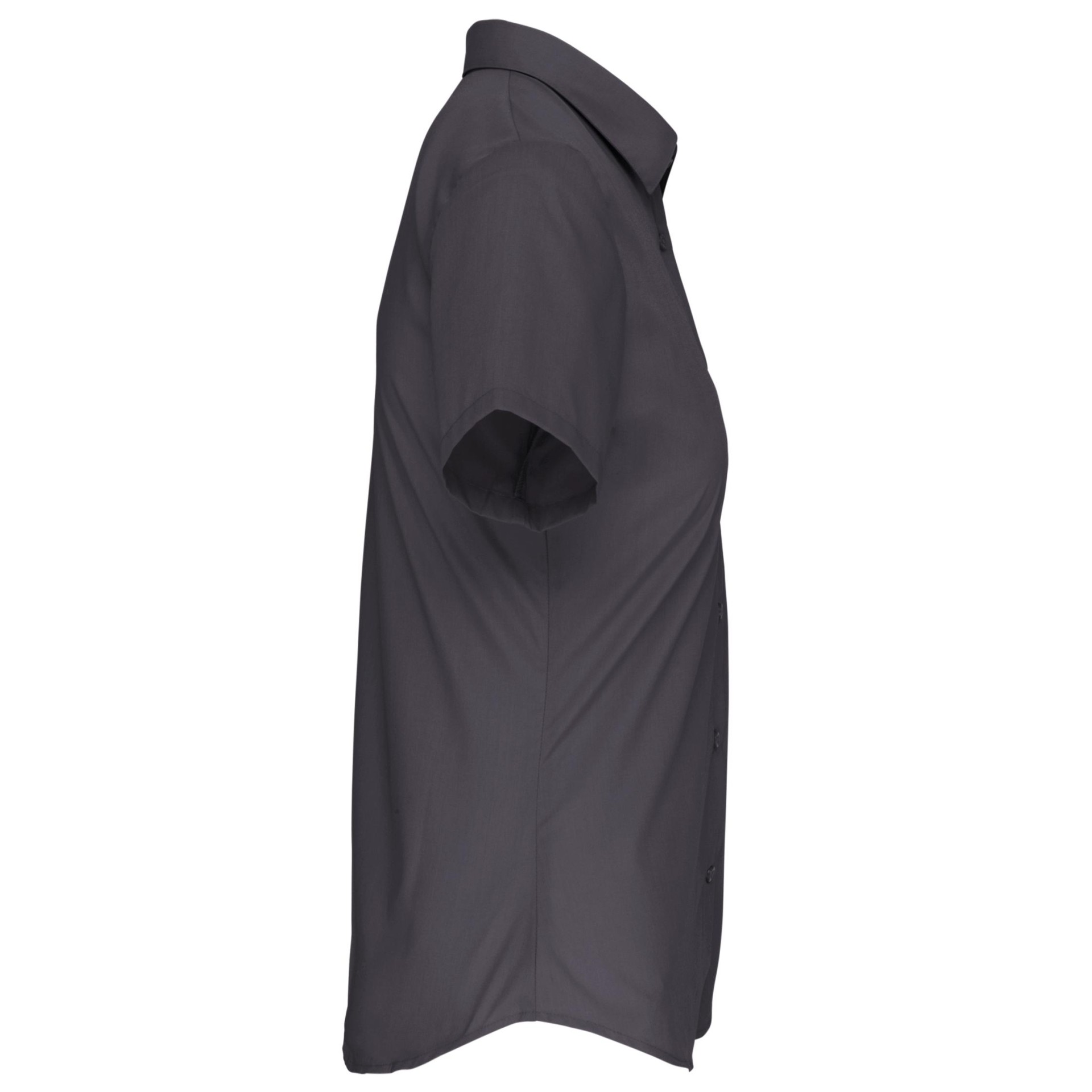 Camisa manga curta em popeline tratamento fácil - K544C