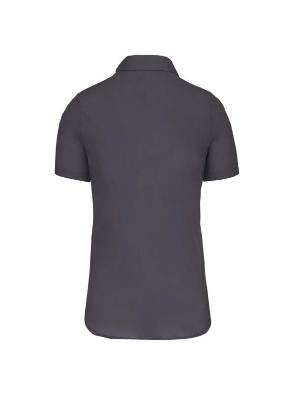 Camisa manga curta em popeline tratamento fcil - K544C