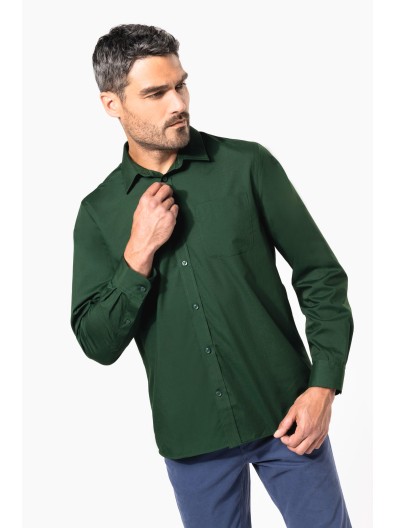 Camisa popeline de tratamento fcil - K545C