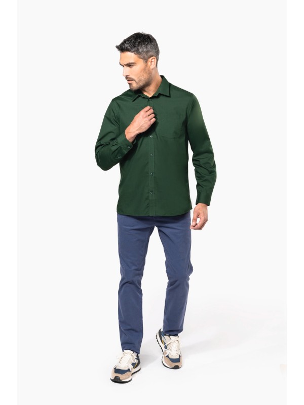 Camisa popeline de tratamento fcil - K545C